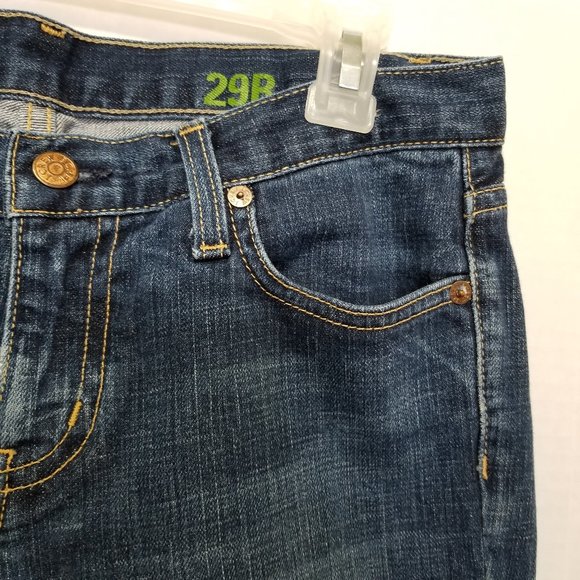 J.Crew jeans 29 boot cut denim stretch dark rinse 77996 - Picture 4 of 13